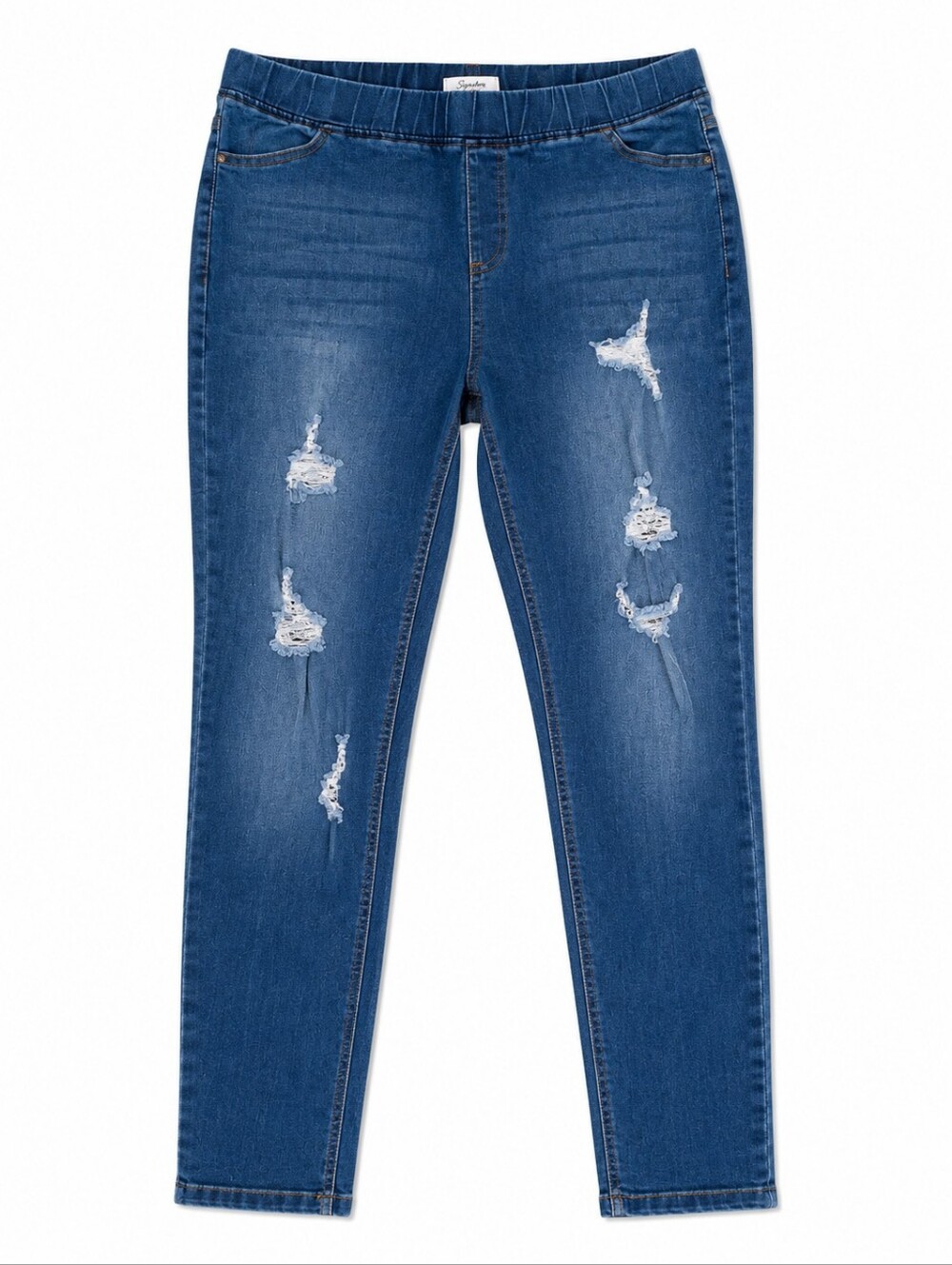 Jvini Distressed Blue Jeggings Size 2XL